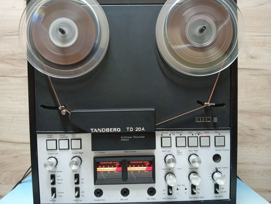 Tandberg TD 20 A cap de serie magnetofon retro
