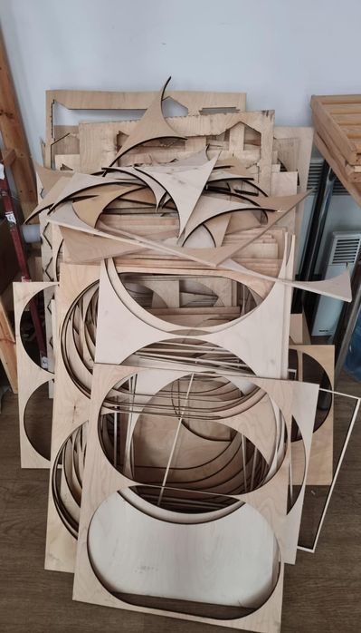 Обрезки фанеры отдам бесплатно