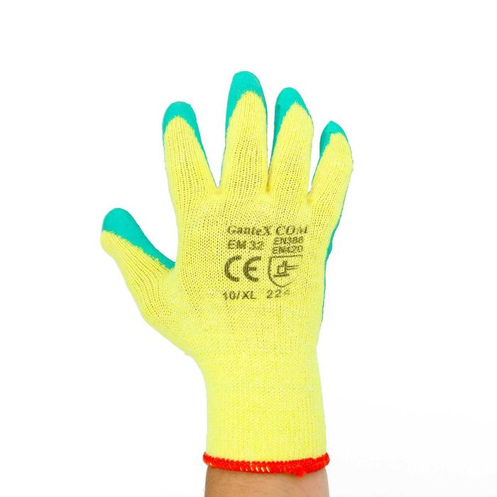 Manusi de lucru latex cu striatii