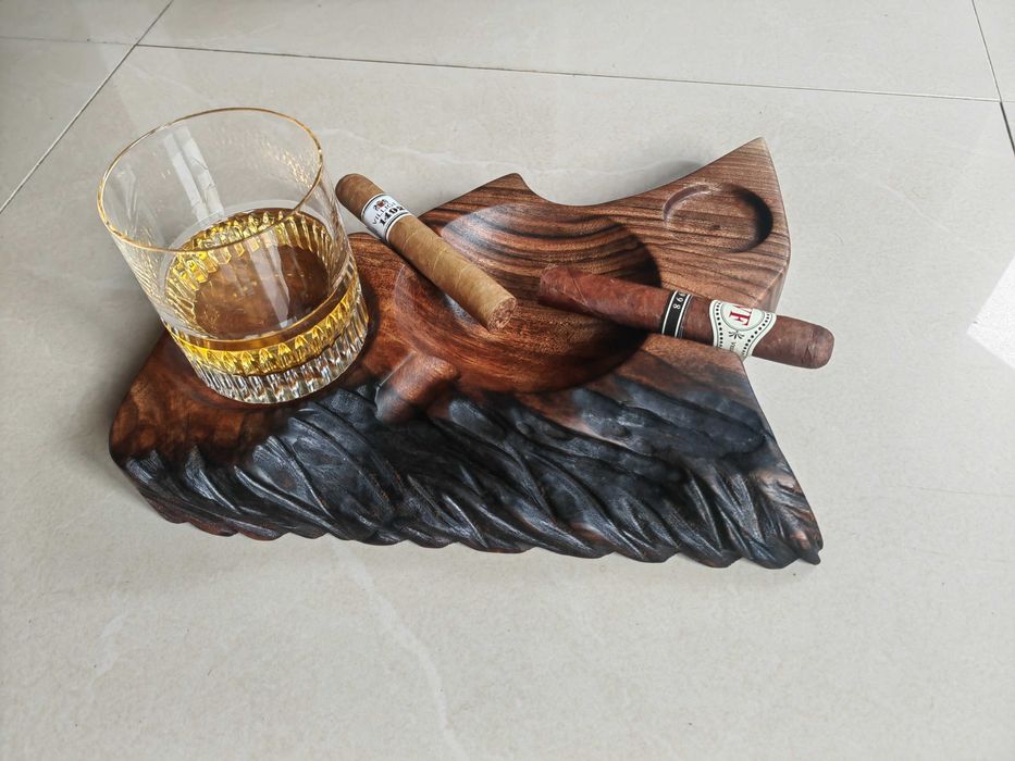 Арт пепелник за пури