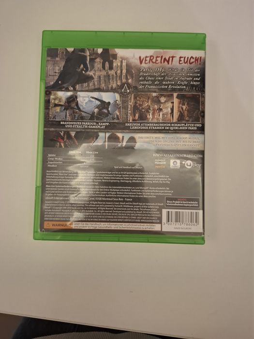 Joc Assasins Creed Unity pentru Xbox One