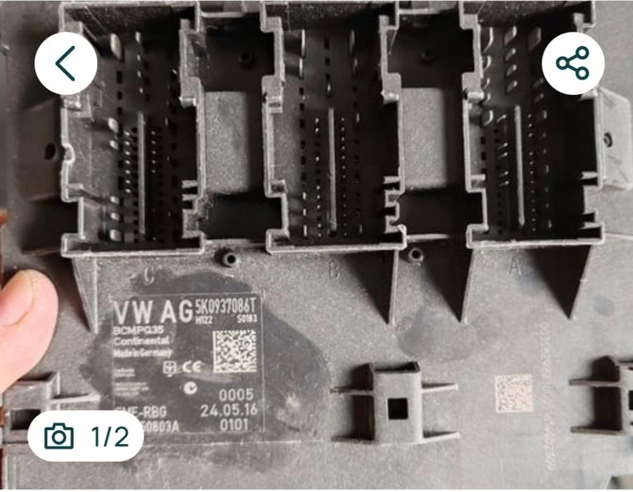 Dezmembrez VW Sharan Facelift 2016-2022, fata completa, scaune 6 și 7