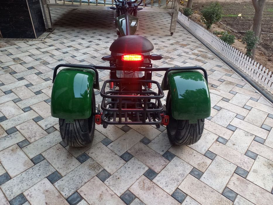 Электро скутер трех колёсный харли