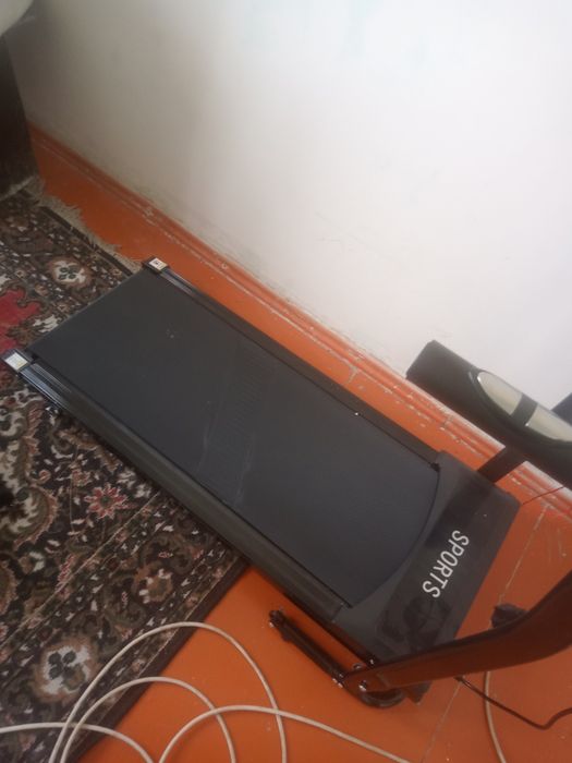 Бегодорожка и велотренажёр.