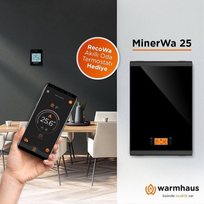 Warmhaus isitish qozonlari