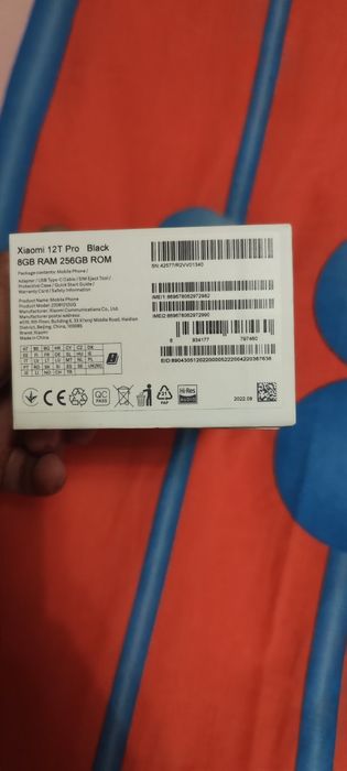 Xiaomi 12 t pro xolati idial