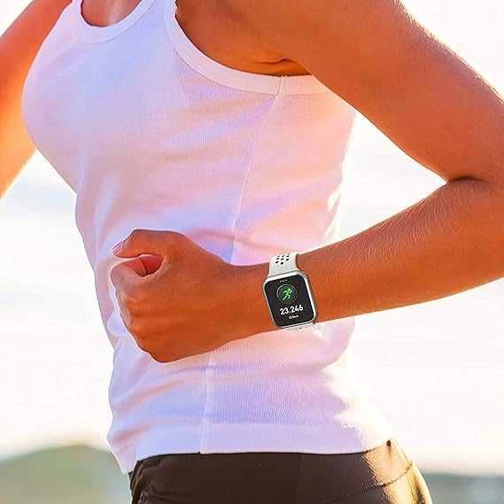 Curea Apple Watch 42/44/45/49 mm silicon sport rainbow XS*
