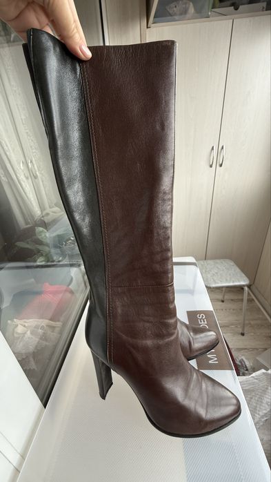 Обувь почти новая, кожа.