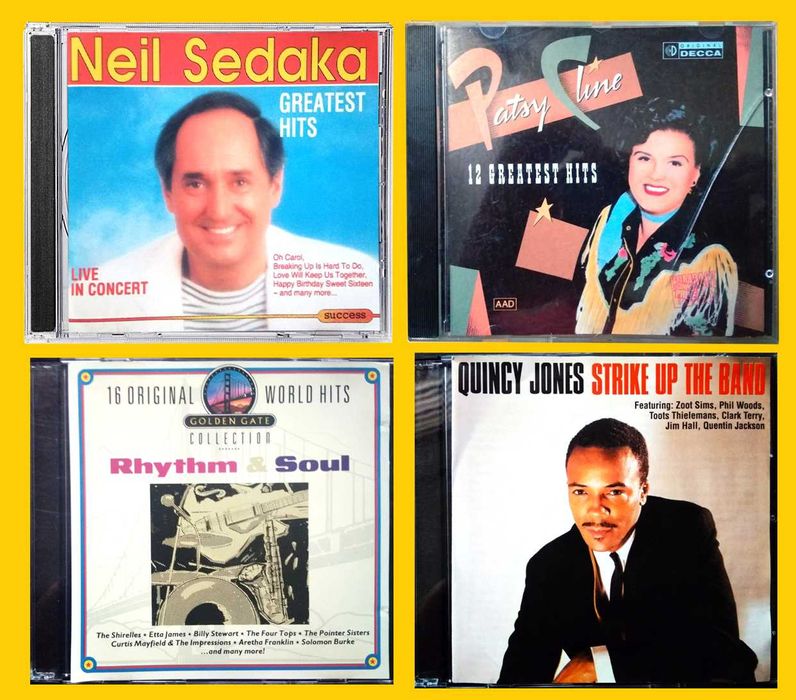 CD, диски, P. Banks, Client, Beatles, Accept, Boney M, R.E.M.