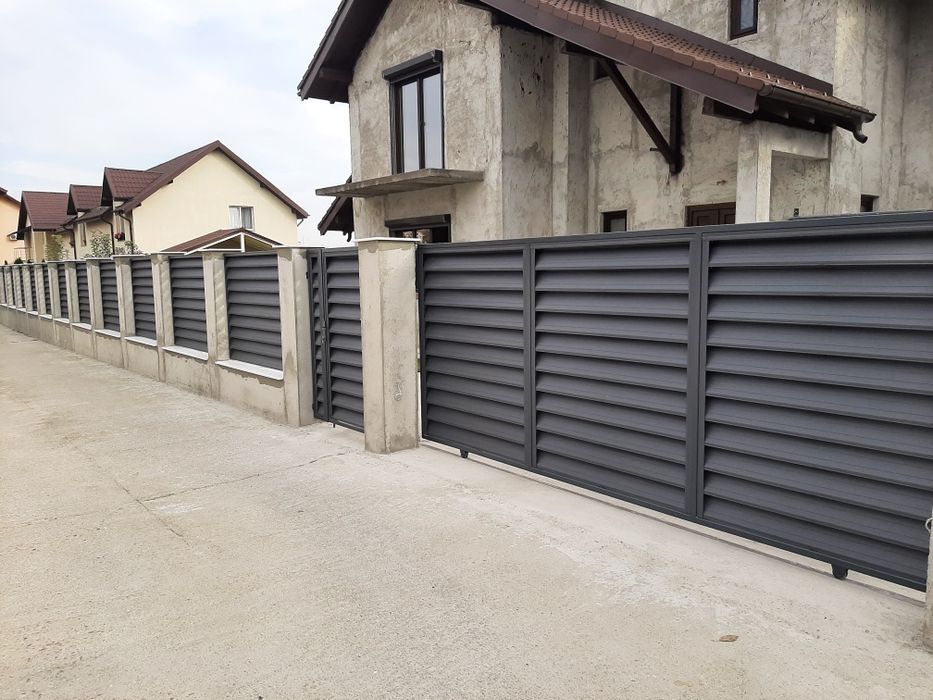 Garduri porti stil jaluzea