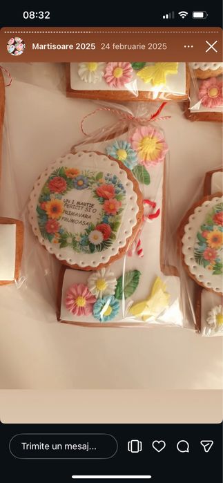 Martisoare turta dulce