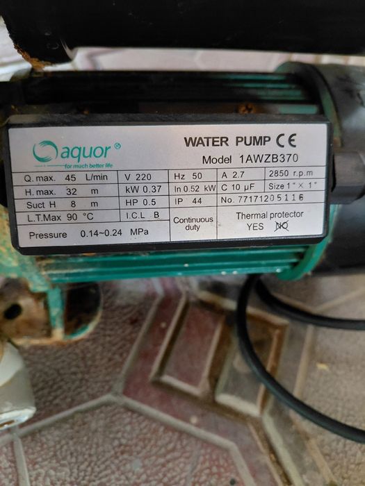 Водяной насос для дома