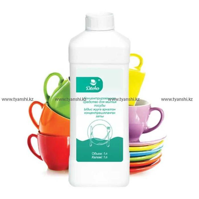 Концентрированное средство для мытья посуды DiCHO Объем: 1 л.