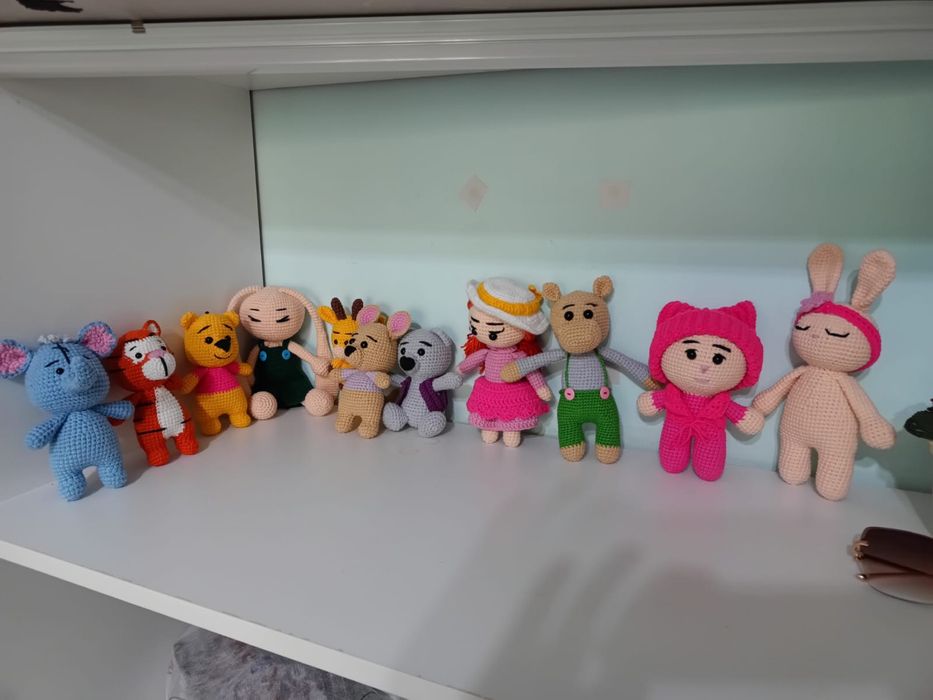 мягкие игрушки ручной работы