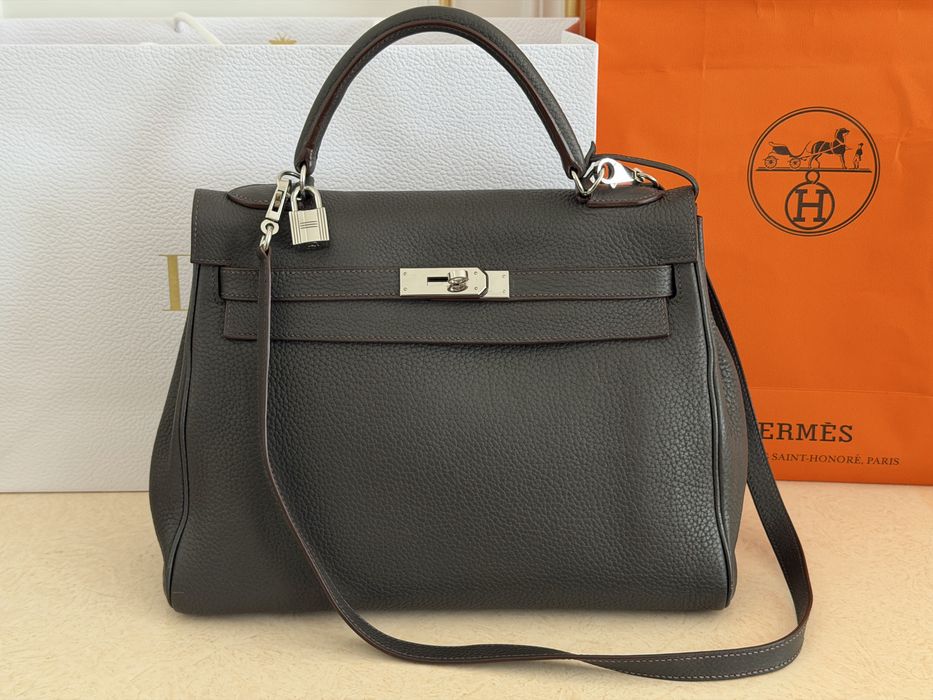 Сумка Hermes Kelly 30см Vintage