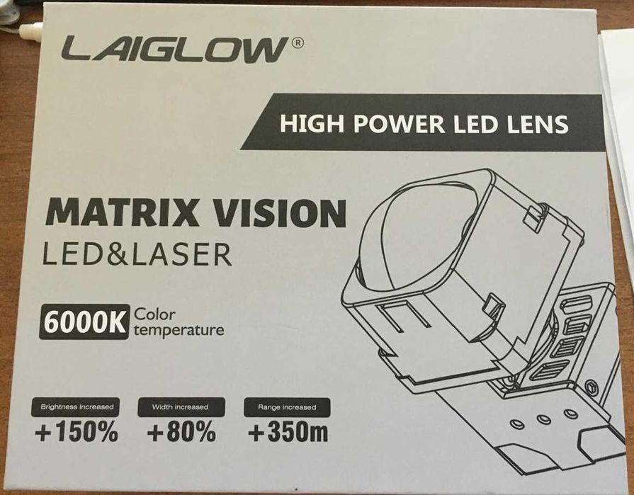 Laiglow Matrix Vision (LED&Laser) матричные линзы