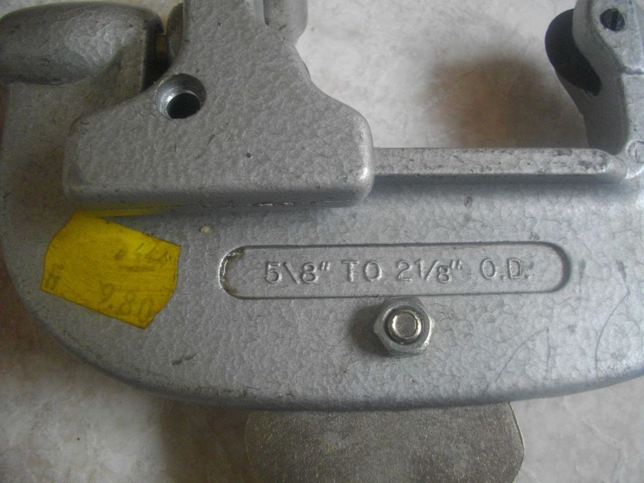 Голям Тръборез 1/8-2 Цола Англия/Герм Barns Рязане Тръби-5/8-2 1/8