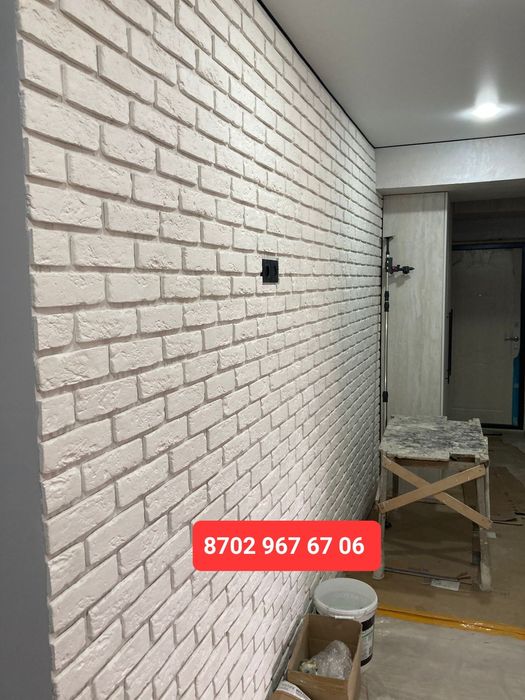 сәндік гипс кірпіш Декоративті гипс кірпіші