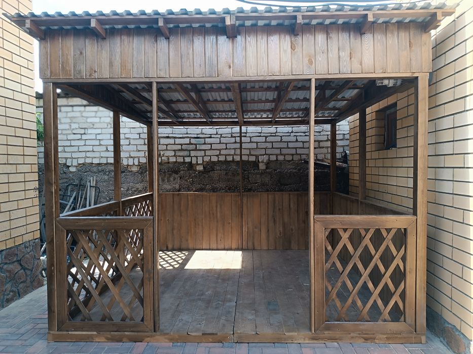 Беседка 3*3 из дерева