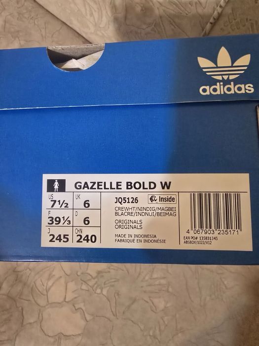 Маратонки GAZELLE  BOLD W 39 1/3