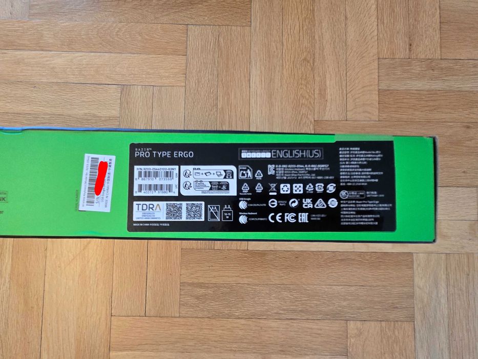 Нова клавиатура Razer Pro Type Ergo