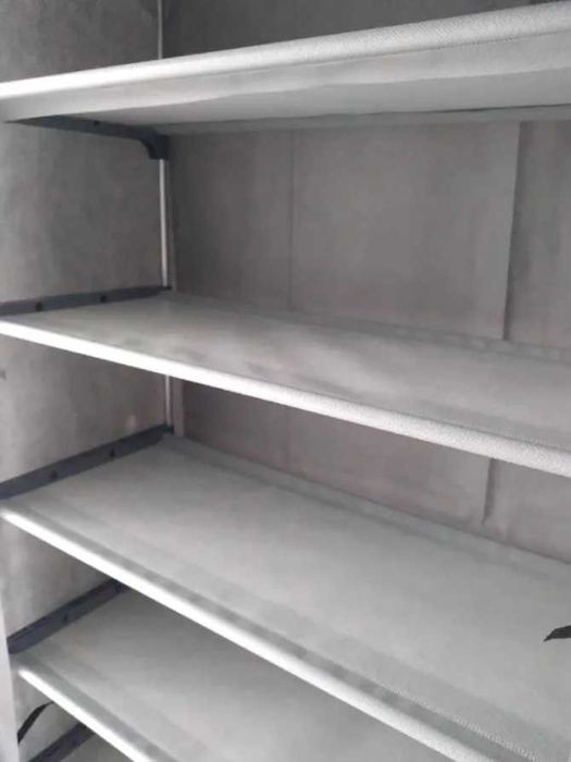 Нов шкаф от плат за 30 чифта обувки, рафт от плат, етажерка за обувки