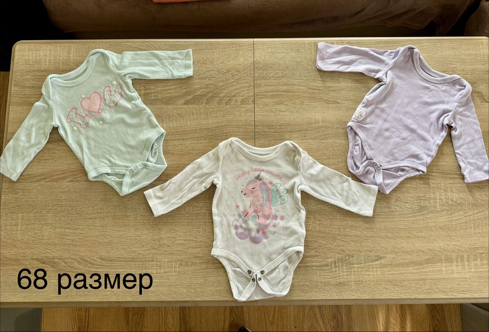 Лот дрешки за бебе момиче 12 неща