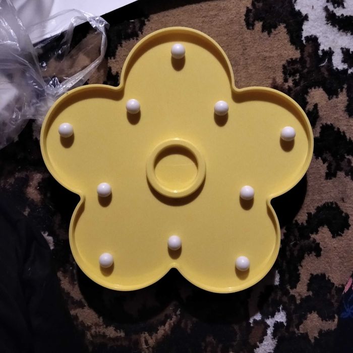 Светильник цветок