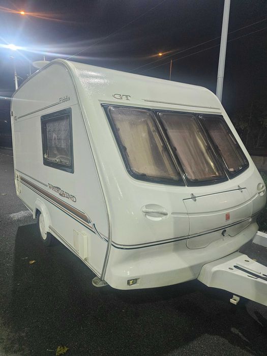 Продавам каравана ELDDIS WHIRLWIND 4m дължина 910кг.