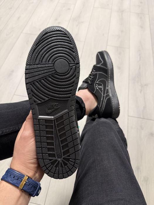 Adidasi Barbati Nike Travis Scott Full Negru!