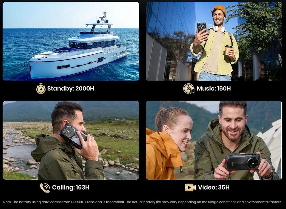 Telefon FOSSiBOT F113 5G Long-Distance Night Vision Rugged