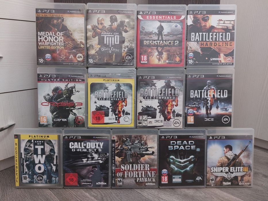 Игры PS3 Шутеры Гонки Стрелялки ПС3