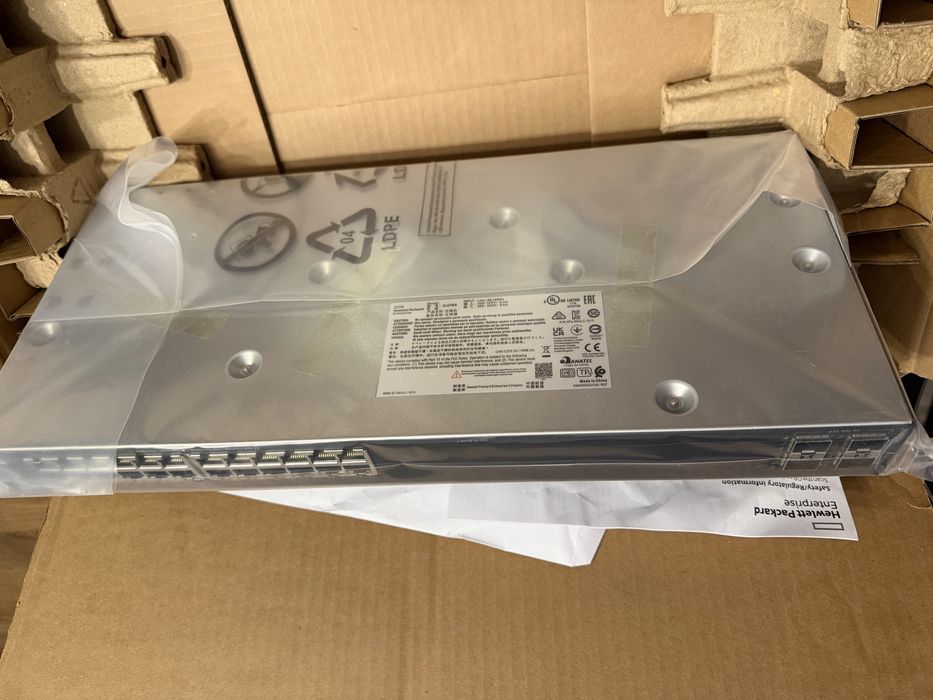 Switch HPE Aruba 6100 Managed 24G 4SFP+ PoE+ 370W,sigilat !