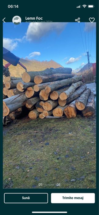 Lemn foc la 3m !! Tot judetul Hunedoara !Contra cost se taie si sparg!