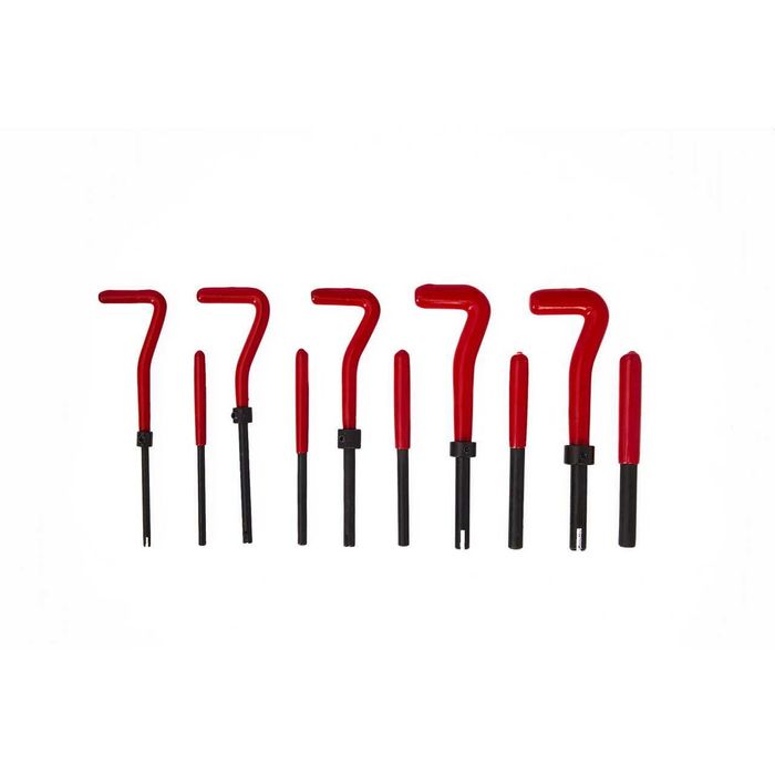 Set pentru reparat filete, M5-M12, 131 bucati, Kraft