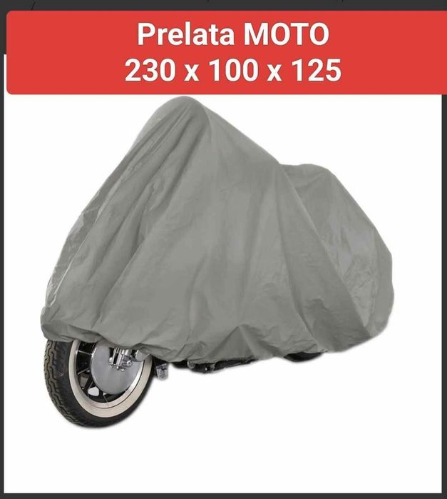 Prelata Moto 230cm , material gros