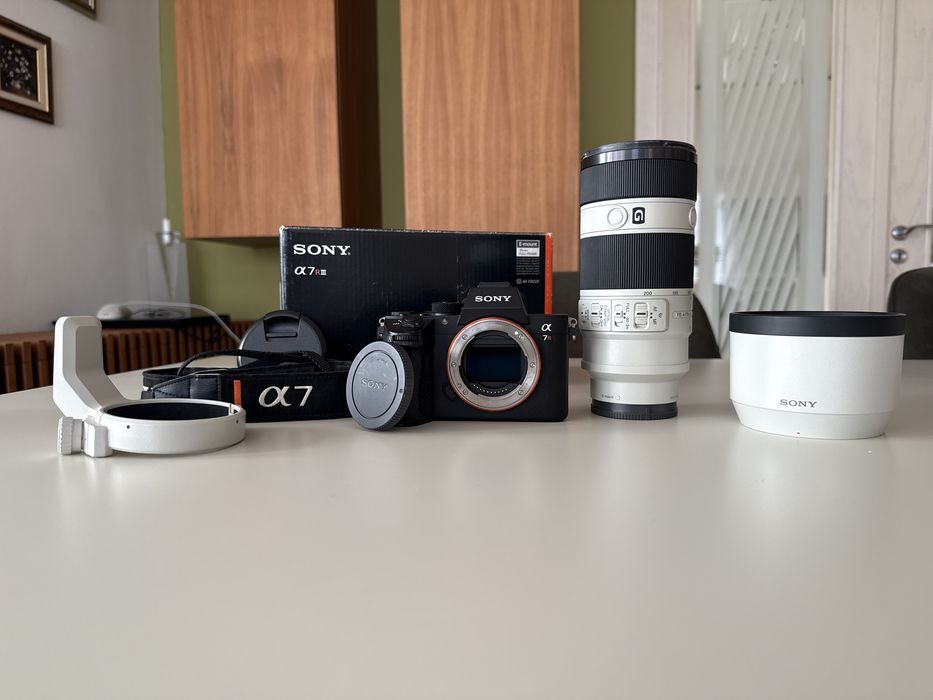 Sony A7R III + обектив Sony 70-200mm