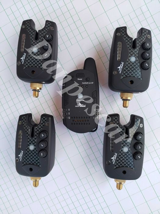 Set 4 avertizoare cu statie Eastshark SP03 cu lumina de veghe