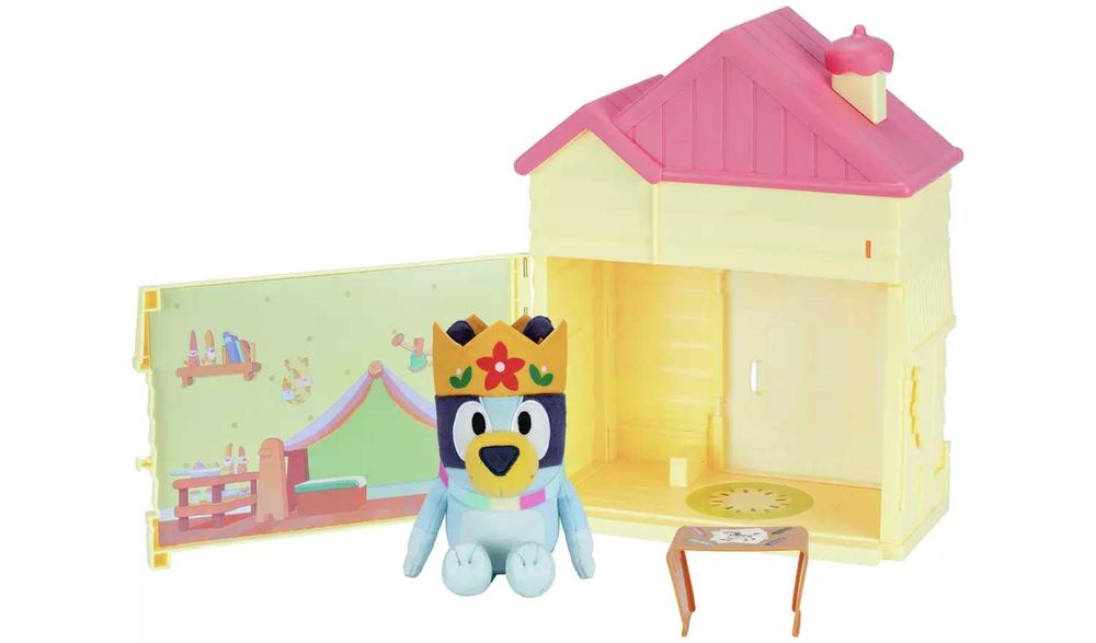 BLUEY Къщата на Блуи с фигурка плюшена играчка