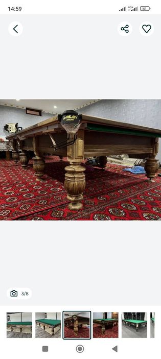 Блярдний стол доставка установка кламиз