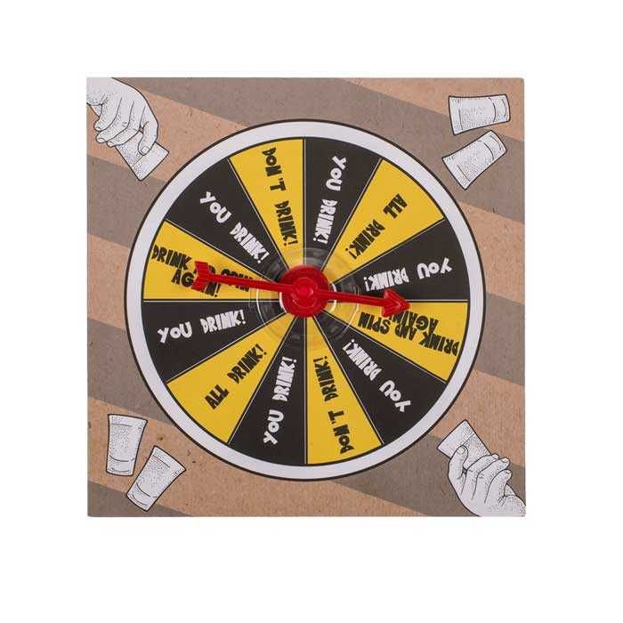 Алкохолна игра с 4 шота и въртележка
