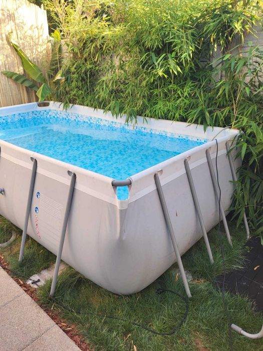 Piscina Bestway Power Steel 4.04m x 2.01m x 1m pompa filtrare nisip Intex inclusa in pret