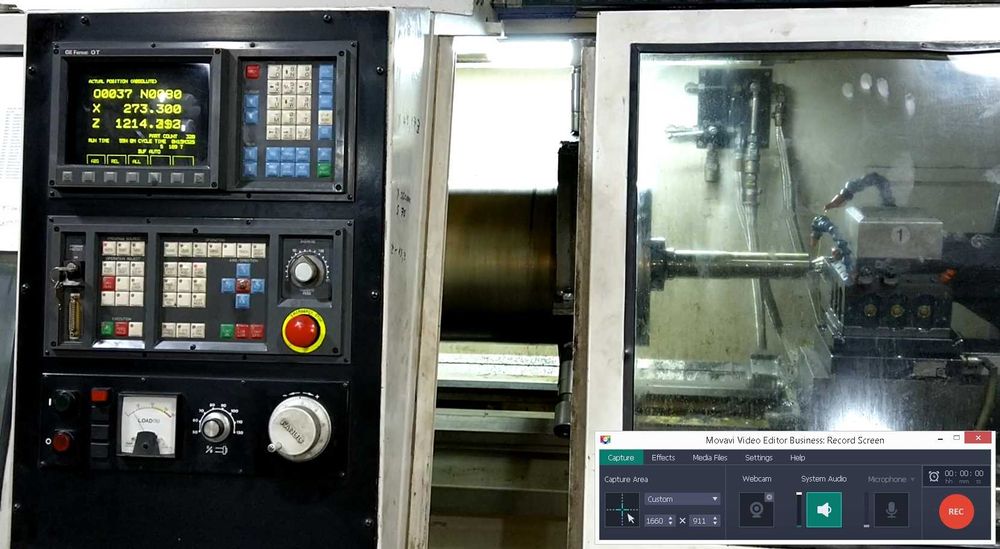 CNC -lucrari de serie pe centre de frezare-strunjire.