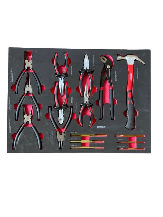 Шкаф-количка с инстументи 261 части HAWEK