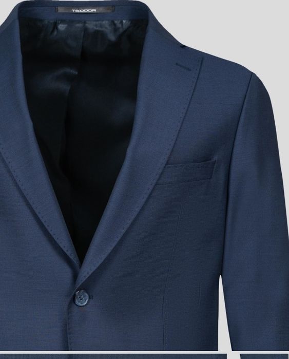 Промо цена! Мъжки тъмно син костюм Теодор