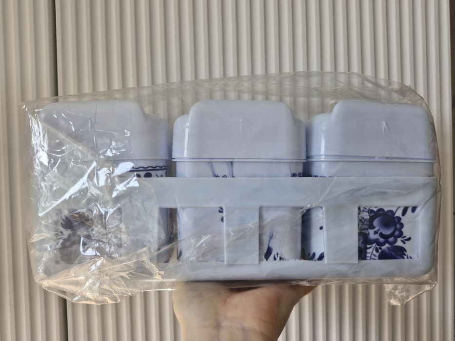 Новые баночки для соли и перца