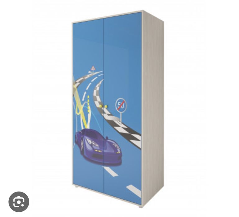 Детский шкаф и 2 кровати с матрасами