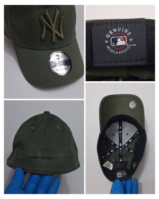 Șapcă New Era 59FIFTY New York Yankees, Mărimea M/L unisex Originală, kaki, verde olive
