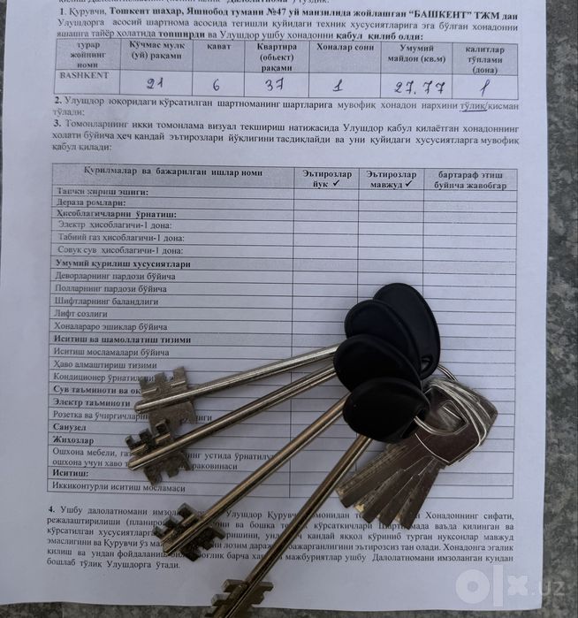 Продаётся квартира в жилом комплексе Bashkent (Башкент)