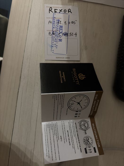 Часы Biggoti, на гарантии 4 года
